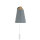 Wandlampe mit Schalter Kabel Grau Skandinavisch