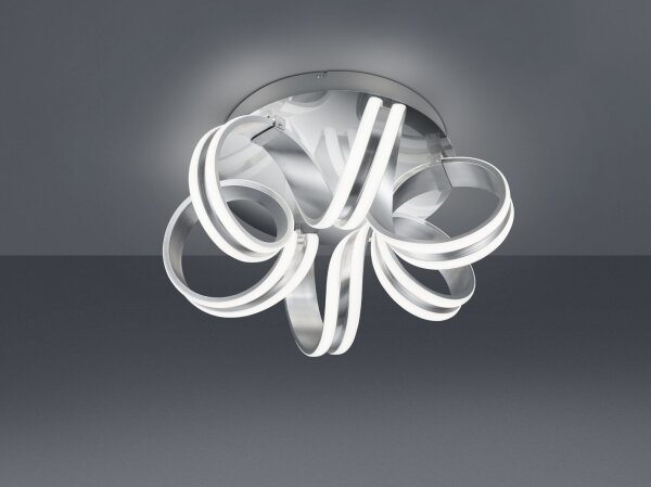 LED Deckenlampe dimmbar in Aluminium Metall 38 W 3000 K