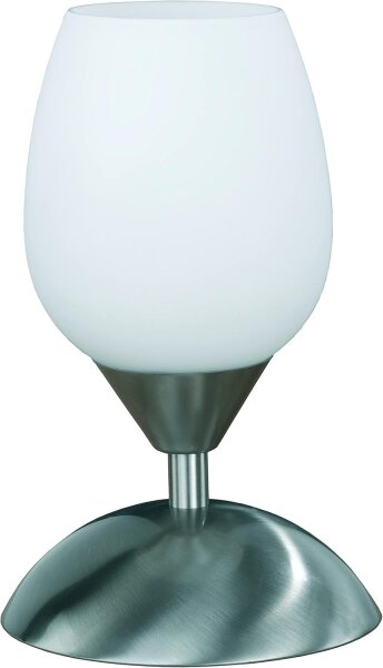 Blendarme Tischlampe Glas Metall 19,6 cm E14 Modern