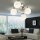 Blendarme Deckenlampe Glas Metall in Chrom E27 B:35 cm