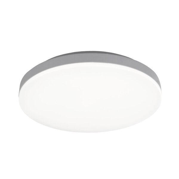 LED Deckenleuchte Titangrau 15 W 3000 K gemütlich