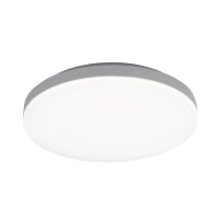 LED Deckenleuchte Titangrau 15 W 3000 K gemütlich