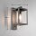 Outdoor Wandlampe Bewegungsmelder Metall Glas IP44 E27
