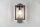 Wandlampe außen Anthrazit Metall Glas H:33 cm IP44 E27