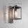 Wandlampe außen Anthrazit Metall Glas H:33 cm IP44 E27