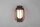 Outdoor Wandlampe Aluminium Rostbraun E27 IP44 H:28 cm