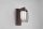 Outdoor Wandlampe Aluminium Rostbraun E27 IP44 H:28 cm