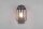 Außenlampe Wand Metall Glas Anthrazit E27 IP44 H:28 cm