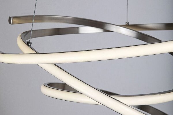 LED Pendelleuchte Metall L:50 cm 4000 K dekorativ