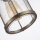 Deckenlampe Industrial 57,5 cm breit Messing antik 3-flammig E27