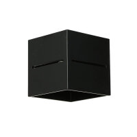 Wandleuchte LORUM in Schwarz