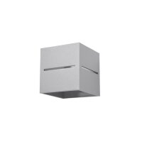 Wandleuchte LORUM in Grau