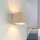 Holzlampe GEO Up Down B:10cm quadratisch G9