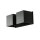 Wandleuchte Up Down B:26cm 2xG9 Schwarz Metall