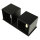 Wandleuchte Up Down B:26cm 2xG9 Schwarz Metall