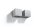 Aluminium Wandleuchte Grau eckig Up Down 2x G9 GEO