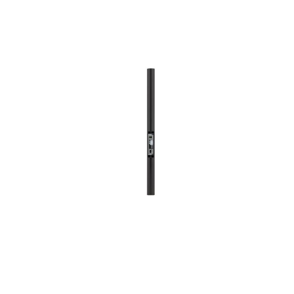 Schmale Wandleuchte Schwarz Up Down H:40cm Metall 2x G9