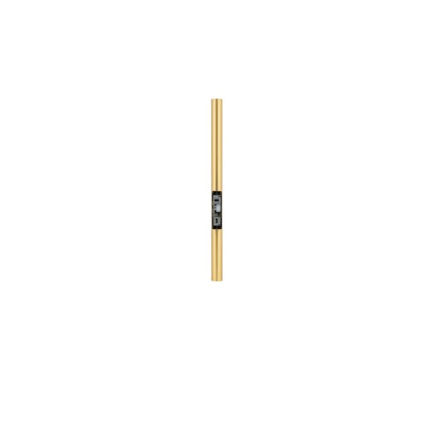 Schmale Wandleuchte Messing Up Down H:40cm Metall 2x G9