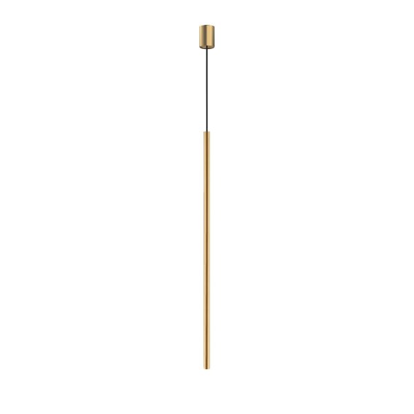 Pendelleuchte Gold matt G9 Ø 2,5 cm Metall Modern verstellbar