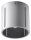 Spot Lampe Metall klein Ø 10 cm Grau Modern flach G9