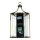 Art Déco Wandleuchte Kristall E14 H: 35 cm in Messing antik