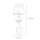 Wandlampe Weiß E27 mit Leselampe verstellbar GU10