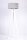Stehlampe Holz Grau Silber Dreibein 145cm Retro
