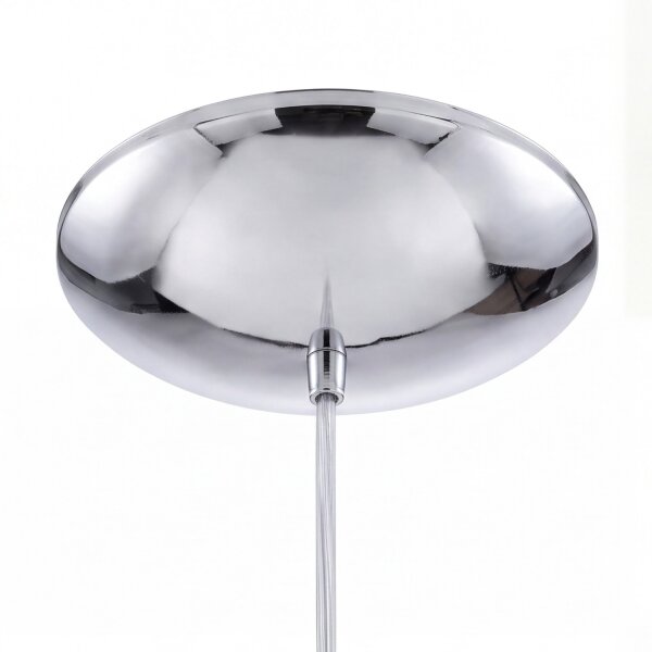Elegante Hängeleuchte Bolsano Weiß Ø20cm