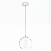 Elegante Hängeleuchte Bolsano Weiß Ø20cm