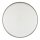 Deckenlampe rund D: 32 cm Glas Metall blendarm Chrom Weiß