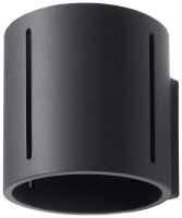 Kleine Wandleuchte Schwarz 10 cm Up Down Metall G9