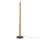 LED Stehleuchte Holz Schwarz 120 cm 3000 K Kiefer