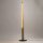 LED Stehleuchte Holz Schwarz 120 cm 3000 K Kiefer