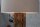 Standleuchte 160cm Modern Teak Holz Leinen