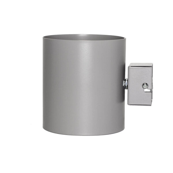 Wandlampe Up Down Grau rund indirektes Licht LOTTIE