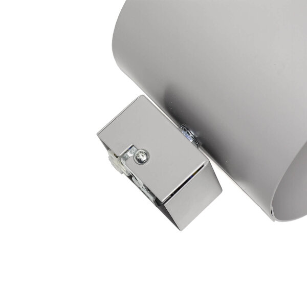 Wandlampe Up Down Grau rund indirektes Licht LOTTIE