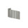 Wandleuchte Grau Up Down Metall Design schräg G9