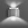 Wandleuchte Up Down Grau Metall Design Modern G9