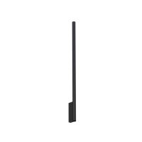 Wandleuchte Schwarz schmal Ø 2,5 cm 2-flammig Up...
