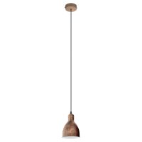 Hängeleuchte Priddy 1 Kupferantik Ø15,5cm
