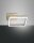 LED Deckenleuchte Aluminium 3000K Gold dimmbar B:30 cm
