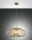 Pendelleuchte Gold E27 rund &Oslash;60 cm dekorativ Modern