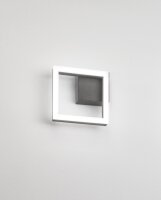 LED Deckenleuchte Aluminium 3000K Anthrazit B:17 cm