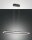LED Pendelleuchte Aluminium IP40 3000K Rostbraun