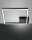 LED Deckenleuchte Schwarz 3000K Aluminium B:45 cm