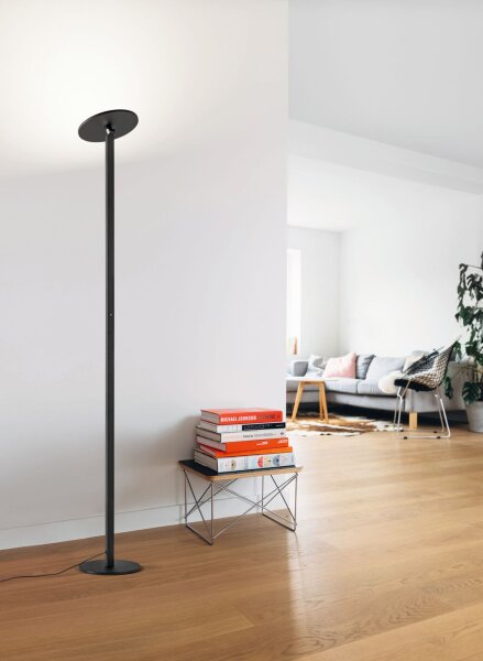 LED Stehleuchte schwenkbar 3000/4000/5000/6000K Schwarz