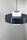 Pendelleuchte Anthrazit E27 Glas rund Ø45 cm Schwarz