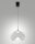 LED Pendelleuchte Glas 2700/3000/4000K Schwarz &Oslash;33 cm