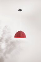 Hängelampe Bordeaux Metall E27 Ø36 cm rund...