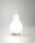 LED Tischleuchte Glas Metall 3000K Messing Weiß 23 cm